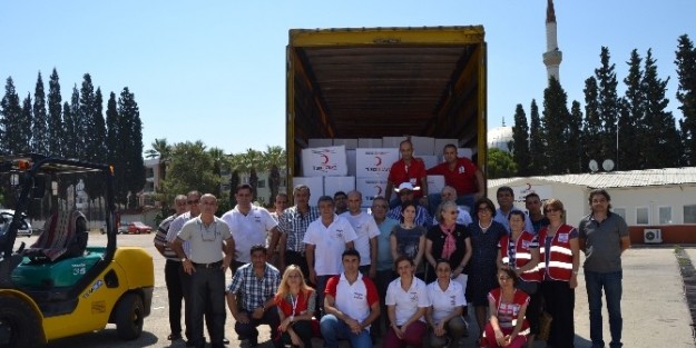 Urla Kızılayı'dan Telafer'e Yardım