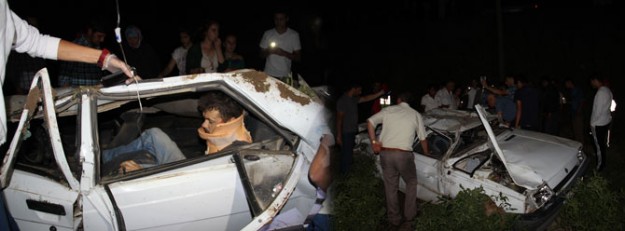 Sivas'ta feci kaza!