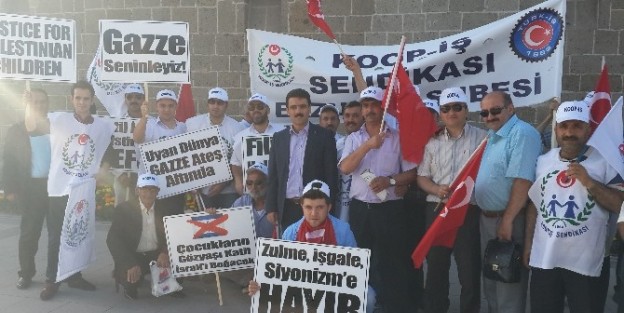 Koop İş Sendikasından İsrail’e Tepki