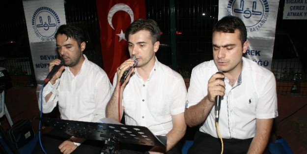 Devrek’te Belediye Ve Müftülükten Mevlit Ve İlahi Programı