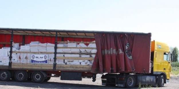 Erzincan’da Kaçak Sigara Operasyonu