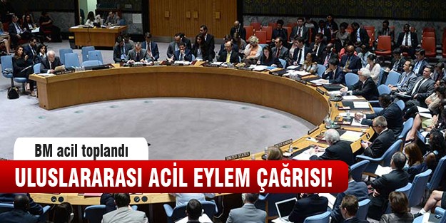 BM Gazze için toplandı
