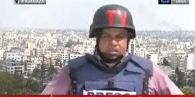 Muhabir katliama dayanamadı