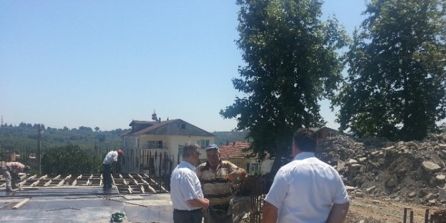Akçakoca Cumhuriyet İlköğretim Okulu İnşaati Başladı
