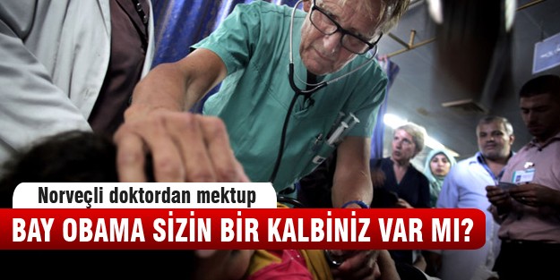 Gazze'deki doktordan duygusal mektup