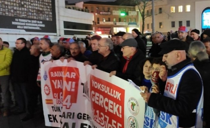 Bursa'da sendikalar isyan etti