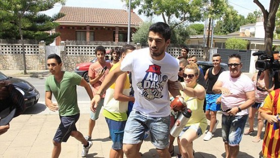 Suarez'e taciz şoku!