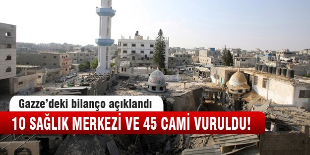 Hastane ve camileri vuruyor!