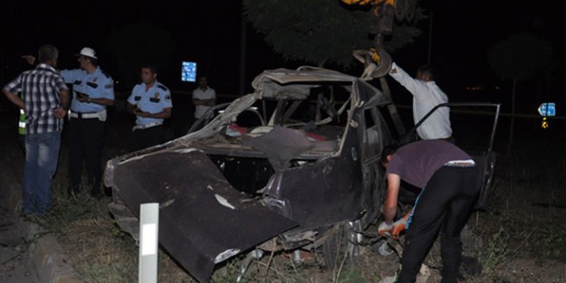 Tatvan'da feci kaza!