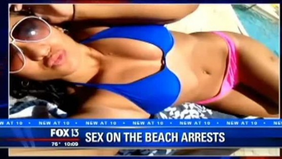 Plajda güpegündüz seks!