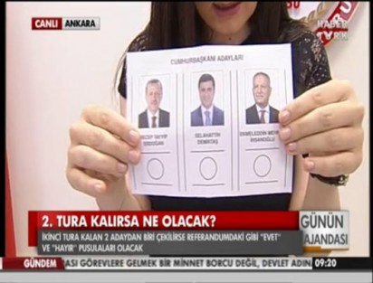 İşte seçimdeki oy pusulası