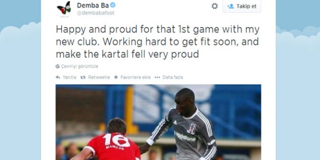Demba Ba"Kartal'ı gurulandıracağım"