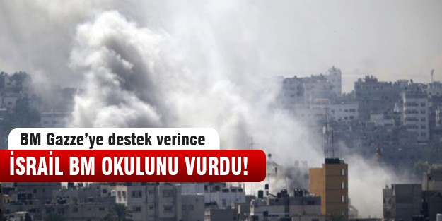 İsrail okulu hedef aldı!