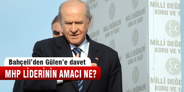 Bahçeli'den Gülen'e çağrı