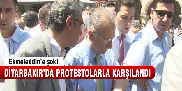Ekmeleddin'e Diyarbakır'da şok!
