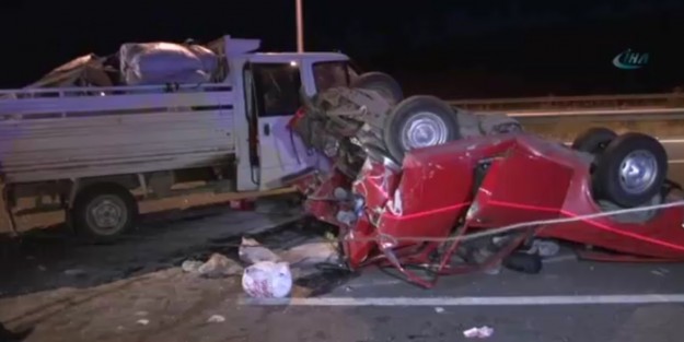 Başkent'te feci kaza!