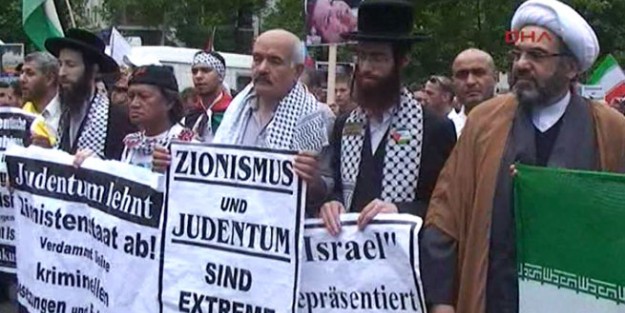 'Kudüs Günü' yürüyüşüne Yahudilerden destek