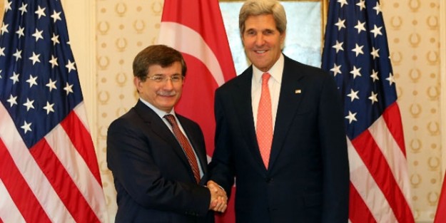 Kerry - Davutoğlu Gazze'yi tartıştı