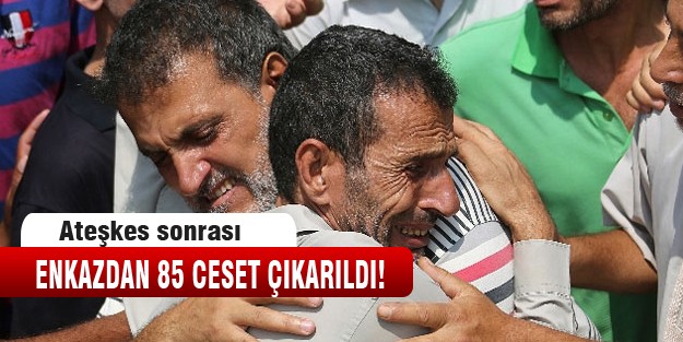 Enkazdan ceset topluyorlar!