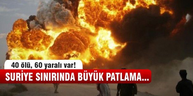 Sınırda büyük patlama!