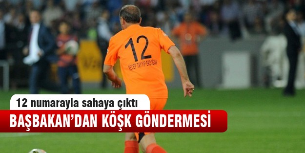 Başbakan, Köşk'e gönderme yaptı