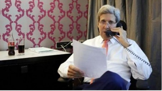 John Kerry'den İsrail'e fotoğrafla destek!