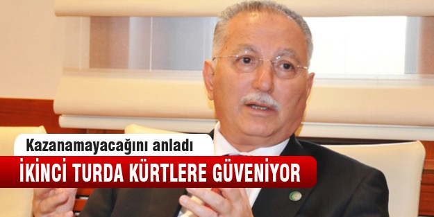 Ekmeleddin Kürtlere güveniyor