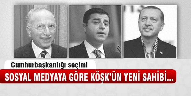 Sosyal medya anketine göre Cumhurbaşkanı...