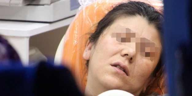 9 aylık hamile kadını kocası...