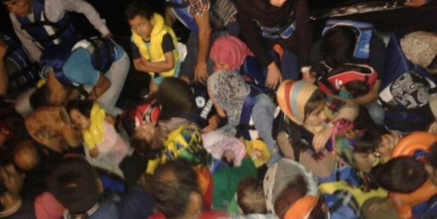 Çanakkale'de kaçak göçmen avı!