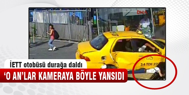 İETT otobüsü durağa girdi! 2'si ağır 13 yaralı