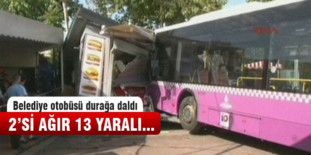 Denizli'de otobüs markete girdi! 2 ölü, 16 yaralı