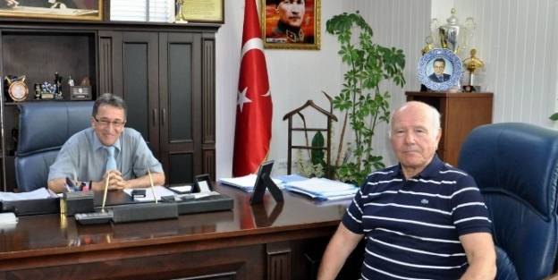 Emekli Orgeneral Yalman’dan Başkan Saka’ya Ziyaret