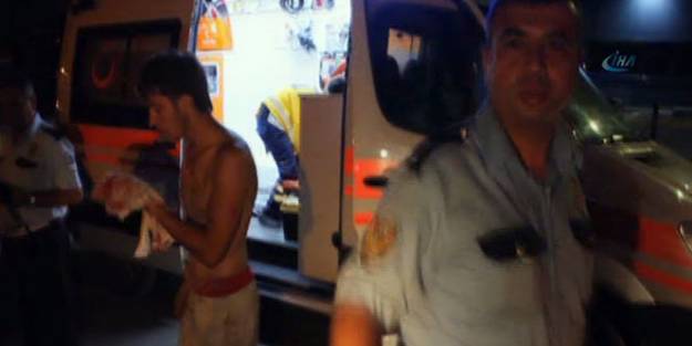 Kız kavgasında kan aktı