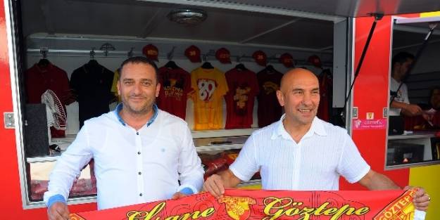 Göztepe’de Kombine Alana Forma Hediye
