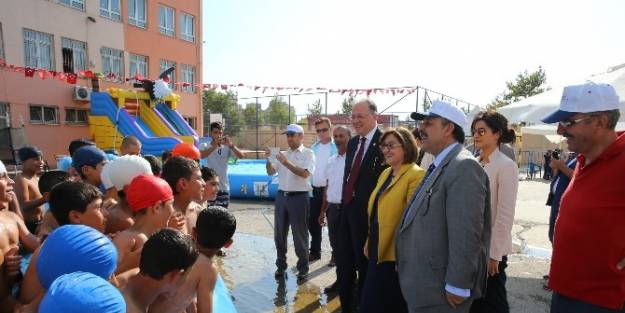 Başkan Şahin, Çocuklarin Mutluluğuna Ortak Oldu