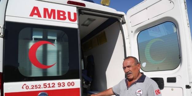 Milas'ta Ambulans Şoförüne Çirkin Saldırı