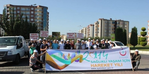 Sağlıklı Yaşam İçin Yürüdüler