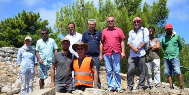 Bodrum Meclis Üyeleri Pedasa Antik Kenti'ni Ziyaret Etti