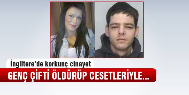 Genç çifti öldürüp selfie çekti