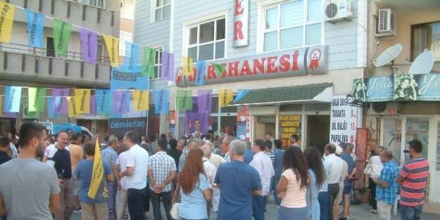 Burhaniye’de Demirtaş İçin Seçim Bürosu