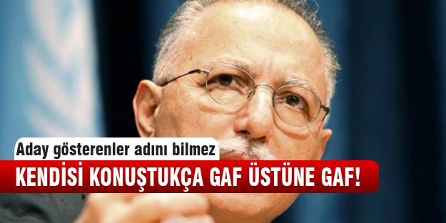 Ekmeleddin'in yeni gafı