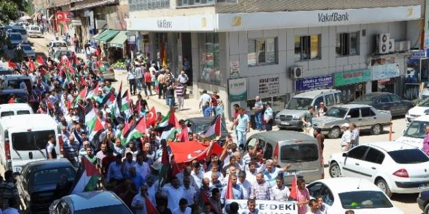 Suşehri’nde Filistin’e Destek Yürüyüşü