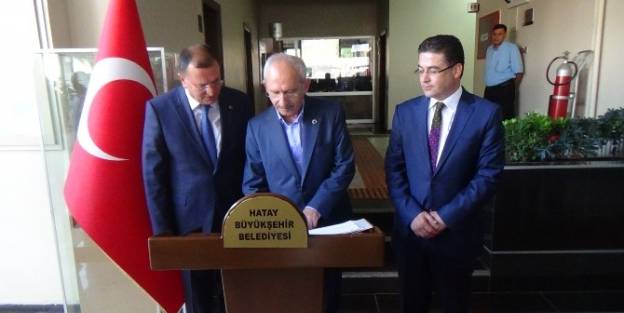 Chp Lideri Kılıçdaroğlu Hatay’da