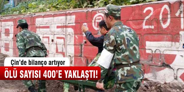 Çin'de depremin bilançosu artıyor!