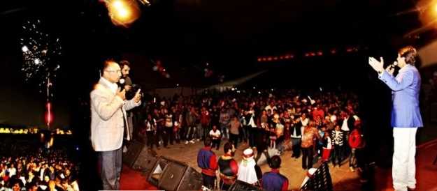 Bal Festivalinden Sonra Tarihi Kalede Gece Konseri Düzenlendi