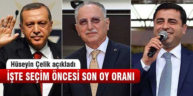 İşte son oy oranı!