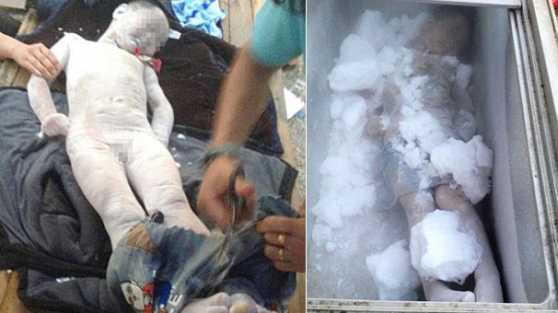 Çocuklarını derin dondurucuda saklıyorlar