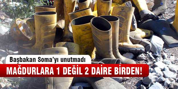 Soma mağdurlarına 2 ev müjdesi birden!