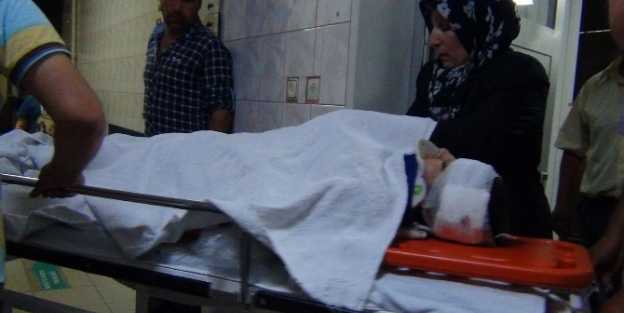 Saçını Harman Makinesine Kaptıran Kadın Yaralandı